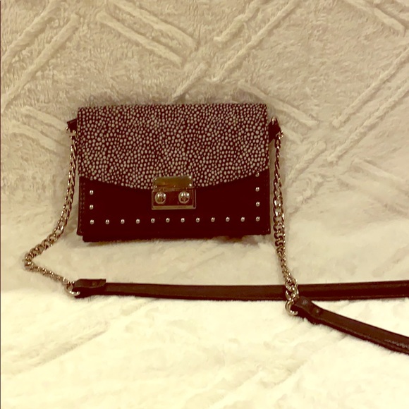 Express Cheetah Studded Event Bag - Picture 1 of 3